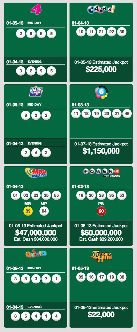 Pa lottery number results - The Instant Lottery is a $10 game that offers 10 top prizes of $500,000. When any of YOUR NUMBERS match any WINNING NUMBER, win prize shown under the matching number. Reveal a "STACK OF CASH" (CASH) symbol, win prize shown under that symbol automatically. Reveal an "INSTANT" (WIN100) symbol, win $100 instantly!